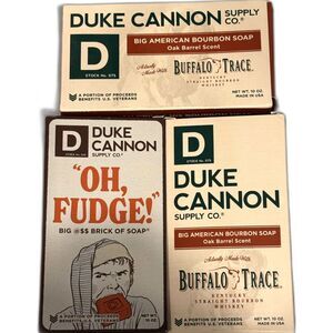 Duke Cannon Supply Company Soap, 10oz Bar Bundle-New!